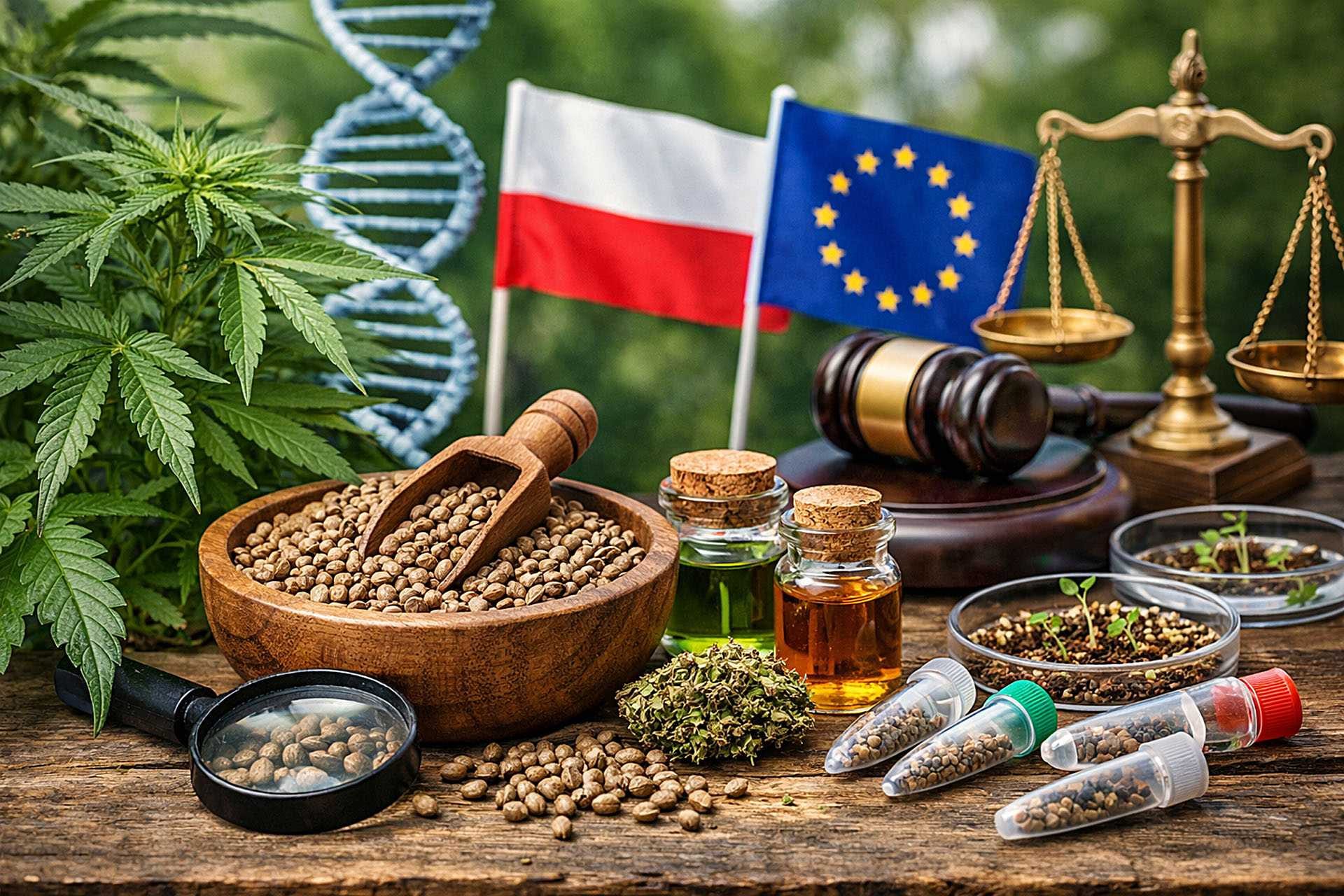 Nasiona konopi 2026 – ekspercki przewodnik po genetyce, rodzajach i przepisach w Polsce oraz UE